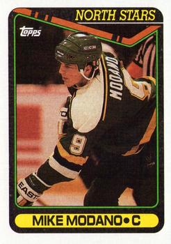 1990-91 Topps #348 Mike Modano Front
