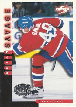 1997-98 Score Montreal Canadiens #6 Brian Savage Front