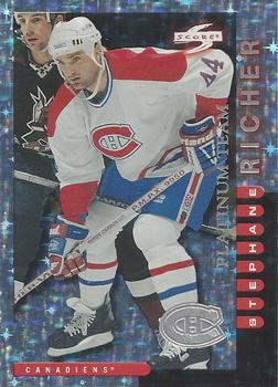 1997-98 Score Montreal Canadiens - Platinum Team #8 Stephane Richer Front
