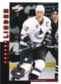1997-98 Score Vancouver Canucks #4 Trevor Linden Front