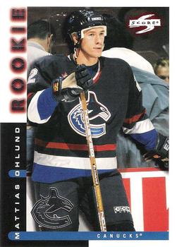 1997-98 Score Vancouver Canucks #6 Mattias Ohlund Front