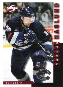 1997-98 Score Vancouver Canucks #7 Markus Naslund Front