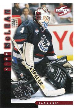 1997-98 Score Vancouver Canucks #10 Kirk McLean Front