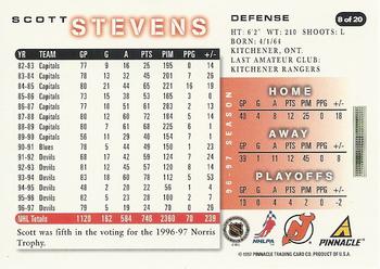 1997-98 Score New Jersey Devils #8 Scott Stevens Back