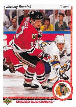 1990-91 Upper Deck #63 Jeremy Roenick Front