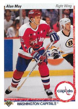 1990-91 Upper Deck #240 Alan May Front