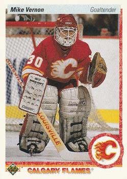 1990-91 Upper Deck #254 Mike Vernon Front