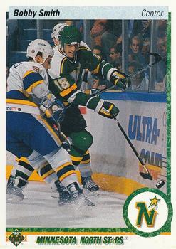 1990-91 Upper Deck #406 Bobby Smith Front