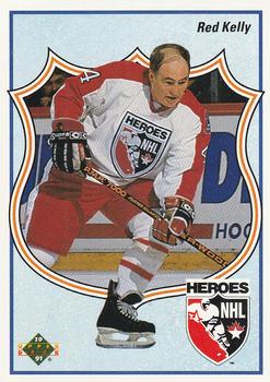 1990-91 Upper Deck #502 Red Kelly Front