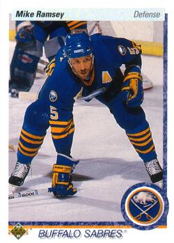 1990-91 Upper Deck #168 Mike Ramsey Front