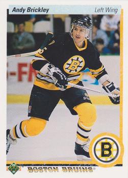 1990-91 Upper Deck #84 Andy Brickley Front