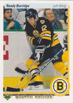 1990-91 Upper Deck #196 Randy Burridge Front