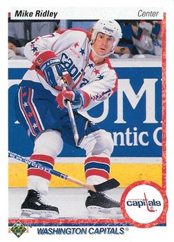 1990-91 Upper Deck #97 Mike Ridley Front