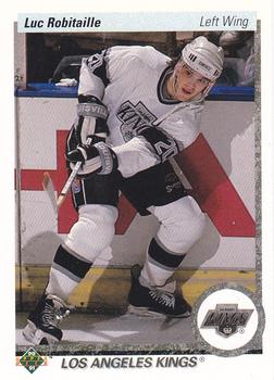 1990-91 Upper Deck #73 Luc Robitaille Front