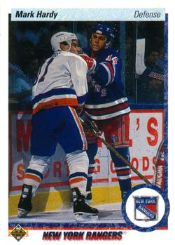 1990-91 Upper Deck #416 Mark Hardy Front