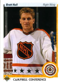 1990-91 Upper Deck #474 Brett Hull Front