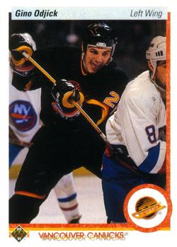 1990-91 Upper Deck #518 Gino Odjick Front