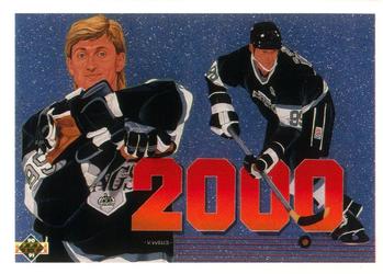 1990-91 Upper Deck #545 Gretzky's 2000th Point Front