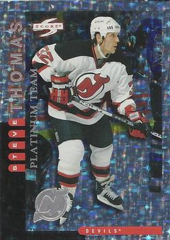 1997-98 Score New Jersey Devils - Platinum Team #10 Steve Thomas Front