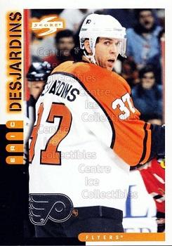 1997-98 Score Philadelphia Flyers #7 Eric Desjardins Front