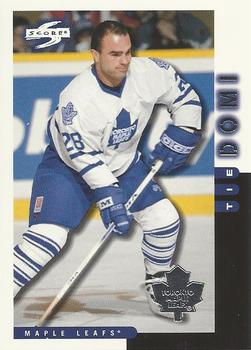 1997-98 Score Toronto Maple Leafs #8 Tie Domi Front