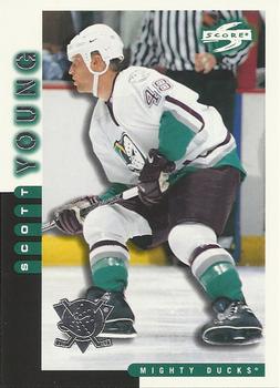 1997-98 Score Anaheim Mighty Ducks #10 Scott Young Front