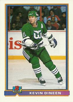 1991-92 Bowman #6 Kevin Dineen Front