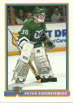 1991-92 Bowman #13 Peter Sidorkiewicz Front