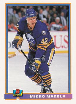 1991-92 Bowman #36 Mikko Makela Front