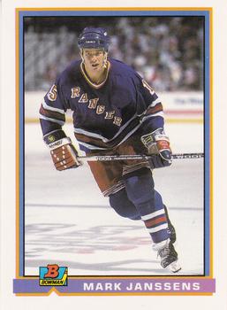1991-92 Bowman #67 Mark Janssens Front