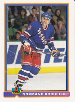 1991-92 Bowman #73 Normand Rochefort Front