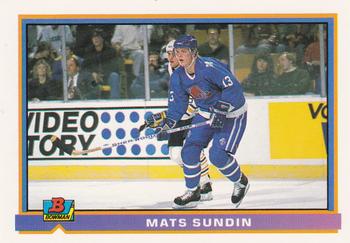 1991-92 Bowman #137 Mats Sundin Front