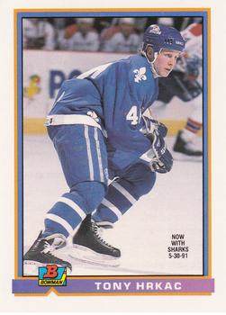 1991-92 Bowman #141 Tony Hrkac Front