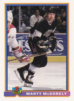 1991-92 Bowman #184 Marty McSorley Front