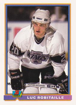 1991-92 Bowman #188 Luc Robitaille Front