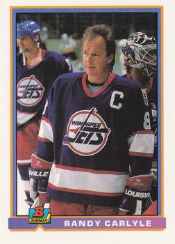 1991-92 Bowman #199 Randy Carlyle Front