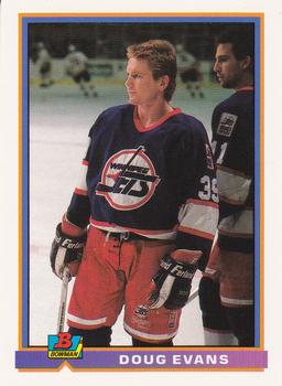 1991-92 Bowman #203 Doug Evans Front