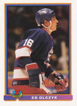 1991-92 Bowman #204 Ed Olczyk Front
