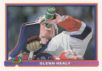 1991-92 Bowman #224 Glenn Healy Front