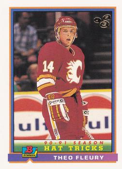 1991-92 Bowman #249 Theo Fleury Front