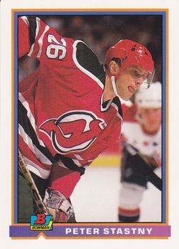 1991-92 Bowman #287 Peter Stastny Front