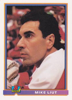 1991-92 Bowman #290 Mike Liut Front