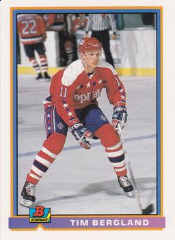 1991-92 Bowman #297 Tim Bergland Front