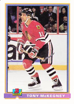 1991-92 Bowman #387 Tony McKegney Front