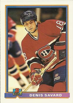 1991-92 Bowman #342 Denis Savard Front