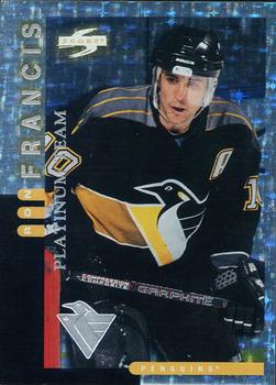 1997-98 Score Pittsburgh Penguins - Platinum #5 Ron Francis Front
