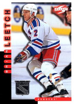 1997-98 Score New York Rangers #2 Brian Leetch Front