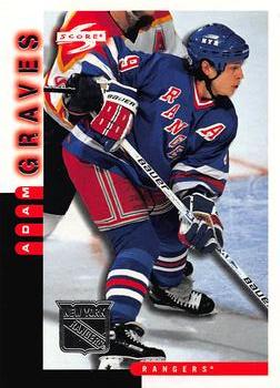1997-98 Score New York Rangers #4 Adam Graves Front