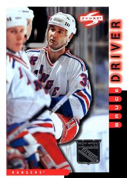1997-98 Score New York Rangers #11 Bruce Driver Front