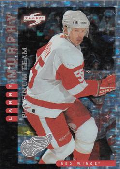 1997-98 Score Detroit Red Wings - Platinum Team #8 Larry Murphy Front